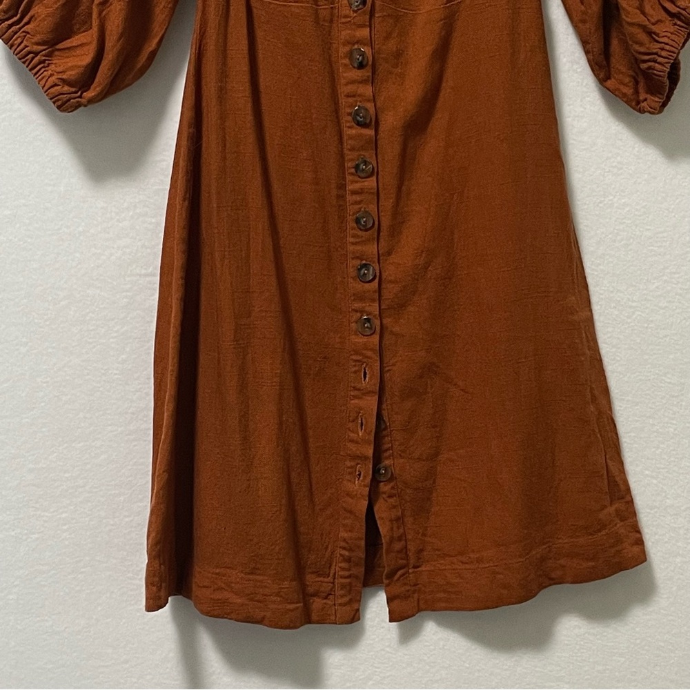Spell & the Gypsy Rani Mini Dress  Linen - Picture 5 of 10